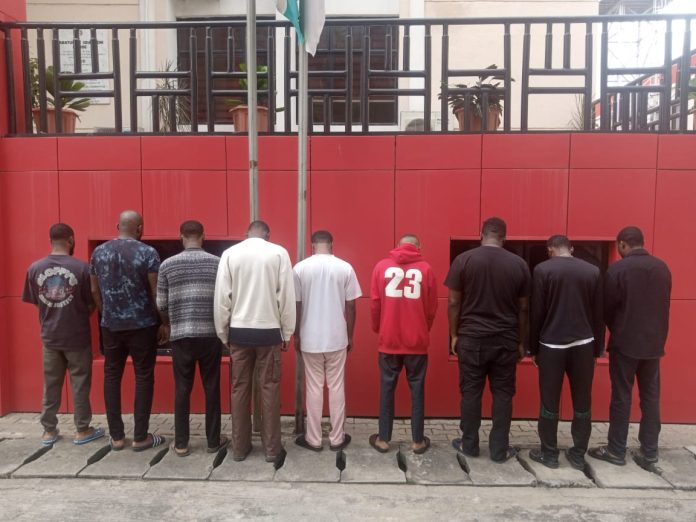 EFCC arrests nine for internet fraud in Abuja