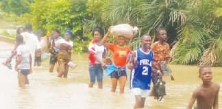 Economic activities grounded as flood washes away Taraba community road