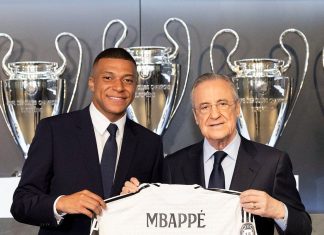 Mbappe unveiled as Real Madrid player