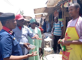 NSCDC clamps down on Gombe traders over sharp practices