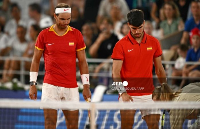 Nadal, Alcaraz knocked out of Olympics doubles