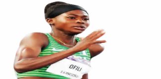 Nigerian sprinter Favour Ofili denied 100m spot at Paris Olympics