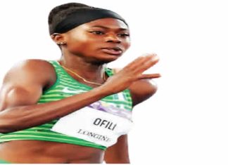 Nigerian sprinter Favour Ofili denied 100m spot at Paris Olympics