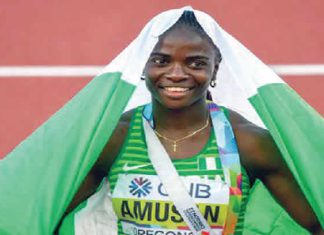 Nigerians hail Amusan’s choice as Olympic flagbearer