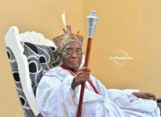 Ondo monarch dies at 102