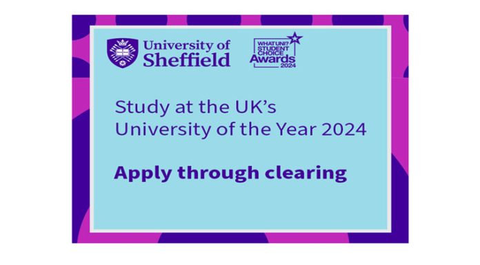 Places available at the UK University of the Year!