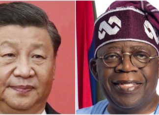 President Jinping invites Tinubu to China