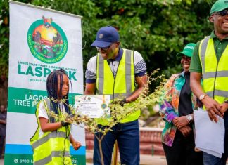 Sanwo-Olu participates in Lagos annual tree planting event