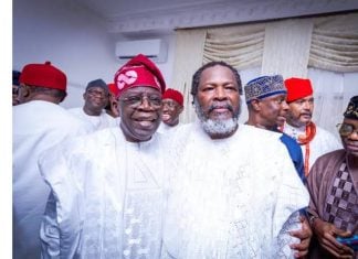 Tinubu celebrates ThisDay publisher, Nduka Obaigbena, at 65