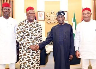 Tinubu receives ex-Senate President, Anyim, into APC