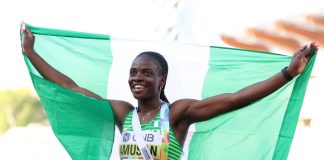 Tobi Amusan named Nigeria's flagbearer for Paris 2024 Olympics