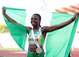 Tobi Amusan named Nigeria's flagbearer for Paris 2024 Olympics