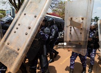 Uganda charges dozens of anti-graft protesters