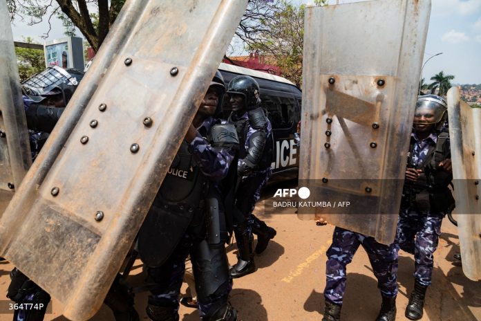 Uganda charges dozens of anti-graft protesters