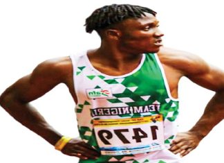 Ajayi targets sub-10s in 100m