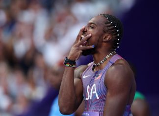 American, Noah Lyles, wins men's Olympic 100m gold