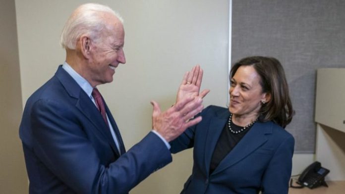 Biden hails Kamala Harris emergence as Democratic candidate