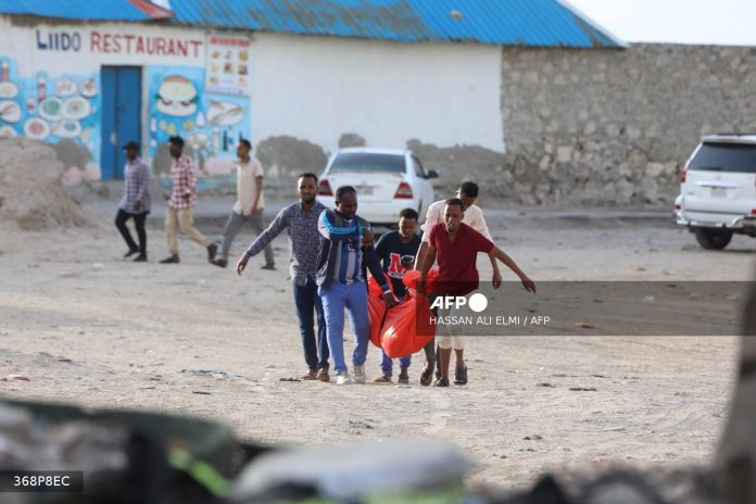 Death toll hits 37 after Al-Shabaab attacks Mogadishu beach