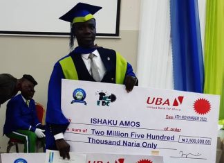 Edo IDP first class graduate bags US varsity PhD scholarship