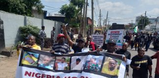 #EndBadGovernanceInNigeria protest organisers call for IG's sacking