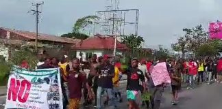 #EndBadGovernanceInNigeria protesters gather in Rivers