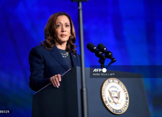 Harris unchallenged as Democrats vote for White House nominee