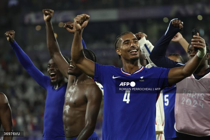 Host nation France defeat Argentina 1-0 to reach men's Olympic football semis