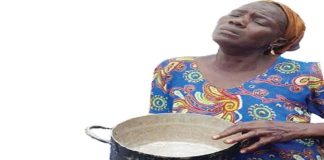 I eat once daily - Lagos 'empty pot' protester