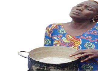 I eat once daily - Lagos 'empty pot' protester