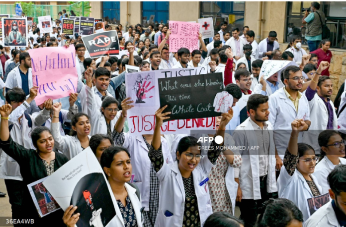 Indian doctors down tools over colleague's rape, murder