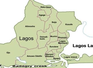 Lagos destroys shrine constructed near road