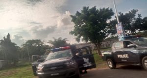 The Deserted National Stadium. Photo Credit: Solomon Odeniyi