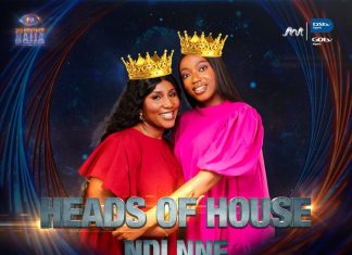 Ndi Nne duo emerges BBNaija head of house for week two