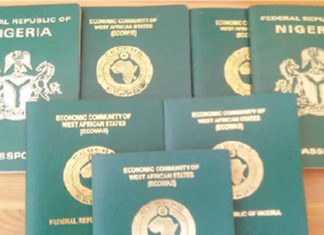 Nigeria behind in global passport power, ranks 92nd