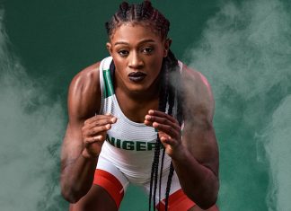 Nigeria's Adekuoroye crashes out of Olympics wrestling