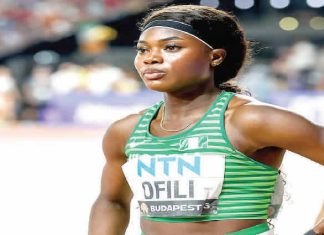 Ofili on warpath with AFN, NOC over 100m miss