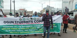 Ogun students pull out of hunger protest