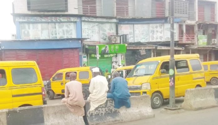 Passengers shun Lagos, Ogun motor parks over protest