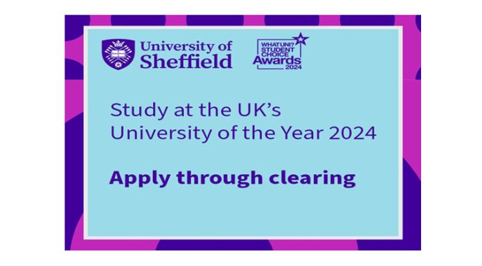 Places available at the UK University of the Year!