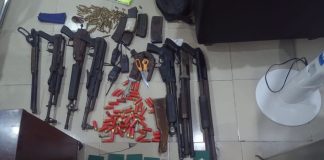 Police arrest two suspects with weapons in Lagos