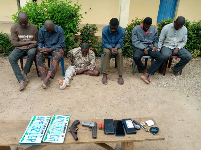 Police nab inter-state armed robbery gang in Osun