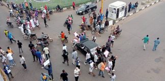 Protesters burn NSCDC vehicle, vandalise properties in Katsina