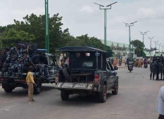 Protesters destroy posters, pelt Gombe govt house