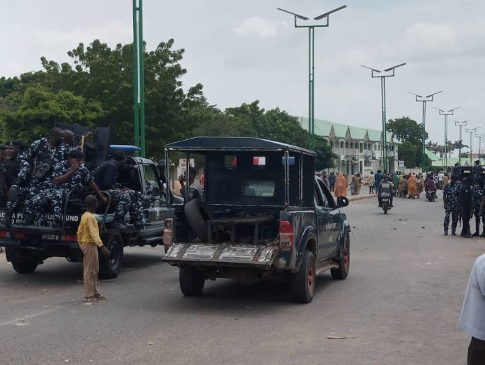 Protesters destroy posters, pelt Gombe govt house