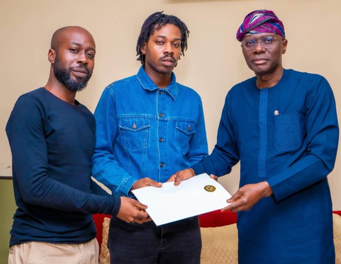 Sanwo-Olu pays condolence visit to Onyeka Onwenu's family