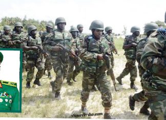 Soldiers stop protesters from invading Niger market