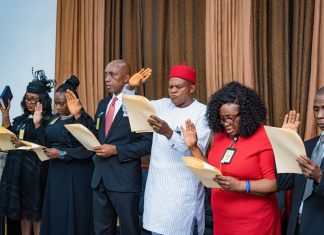 Soludo inaugurates electoral commission members in Anambra