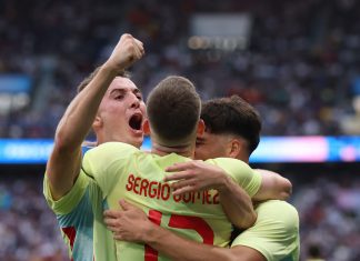 Spain beat France to win Olympic men's football gold