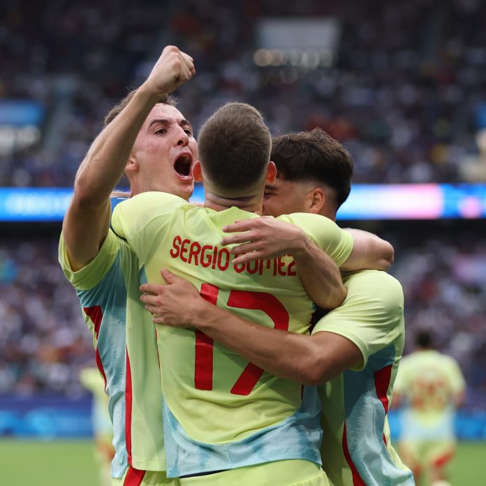 Spain beat France to win Olympic men's football gold