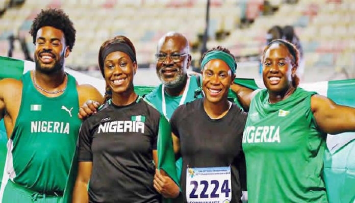 Team Nigeria begin 4x100m relays today